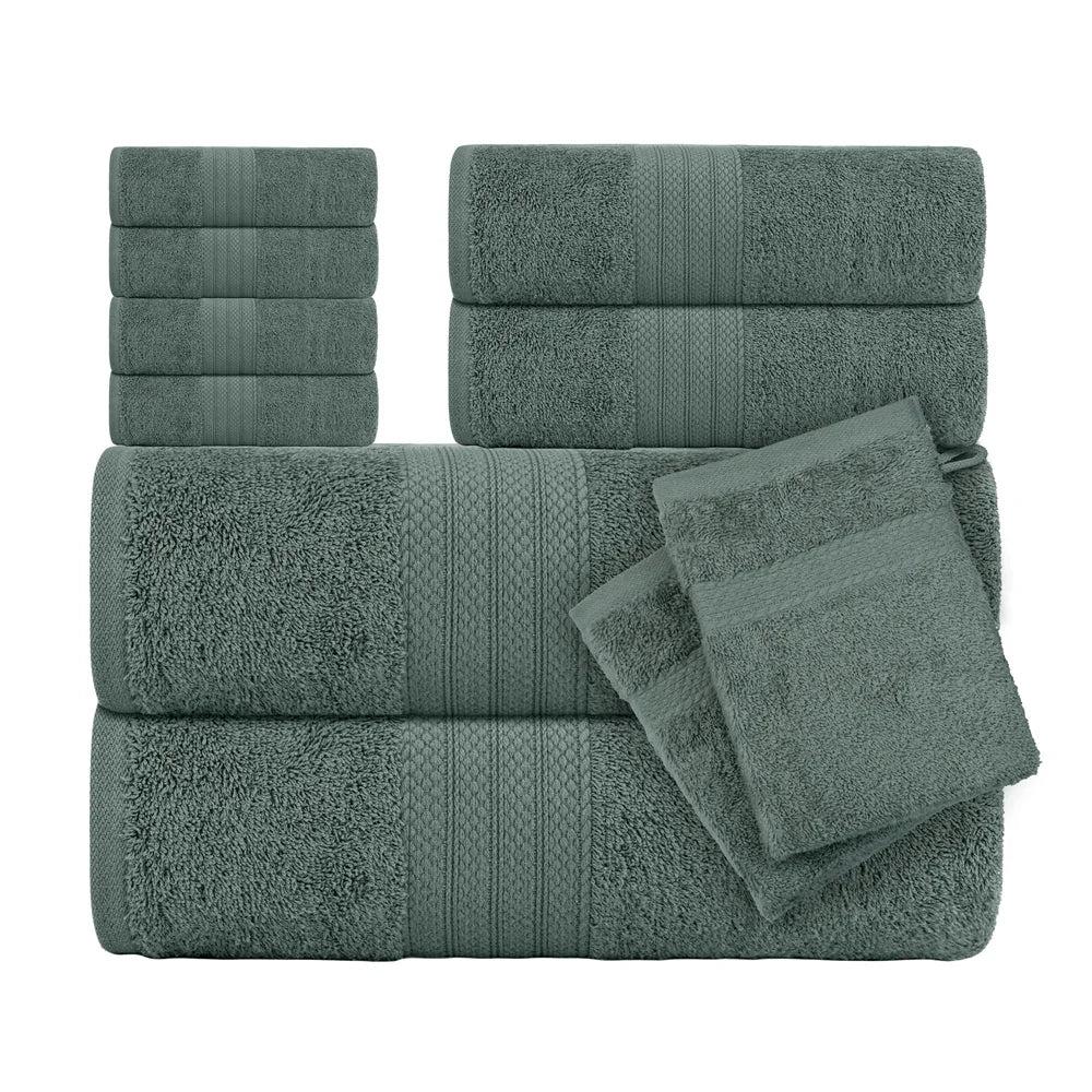 S Luxury Towel Set Towel Bale Set 100% Cotton Ring Spun Cotton Highly Absorbent Towels Ideal for... - House Of Avana [[SKU:HOA-TWL-400]]