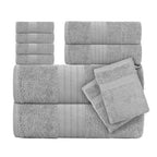 S Luxury Towel Set Towel Bale Set 100% Cotton Ring Spun Cotton Highly Absorbent Towels Ideal for... - House Of Avana [[SKU:HOA-TWL-400]]