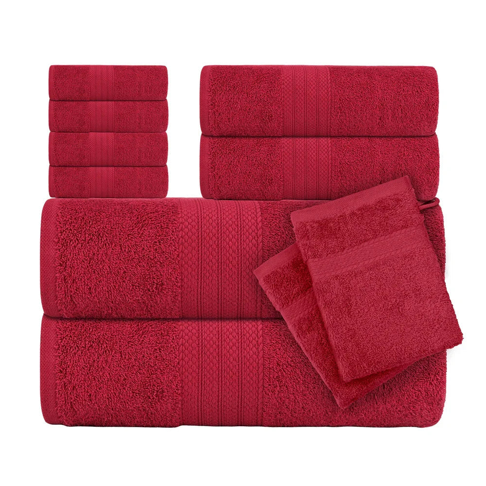 S Luxury Towel Set Towel Bale Set 100% Cotton Ring Spun Cotton Highly Absorbent Towels Ideal for... - House Of Avana [[SKU:HOA-TWL-400]]