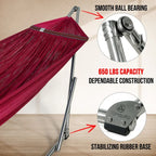 Tranquillo Original Stainless Steel Hammock Stand for Ultimate Relaxation