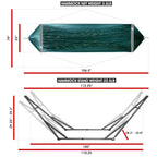 Tranquillo Original Stainless Steel Hammock Stand for Ultimate Relaxation