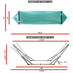 Tranquillo Original Stainless Steel Hammock Stand for Ultimate Relaxation
