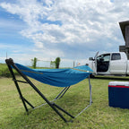 Tranquillo Uniki Canvas Hammock with Stand for Ultimate Relaxation