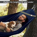 Tranquillo Uniki Canvas Hammock with Stand for Ultimate Relaxation