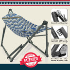 Tranquillo Uniki Collapsible Hammock Stand for Ultimate Relaxation