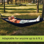 Tranquillo Universal Canvas Double Hammock for Ultimate Relaxation