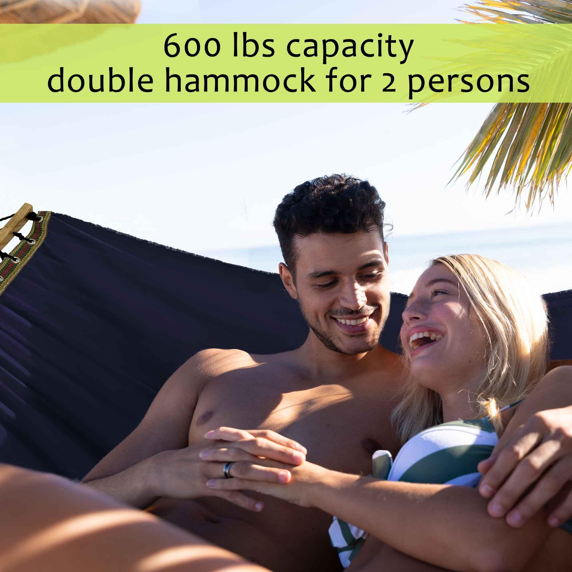 Tranquillo Universal Canvas Double Hammock for Ultimate Relaxation