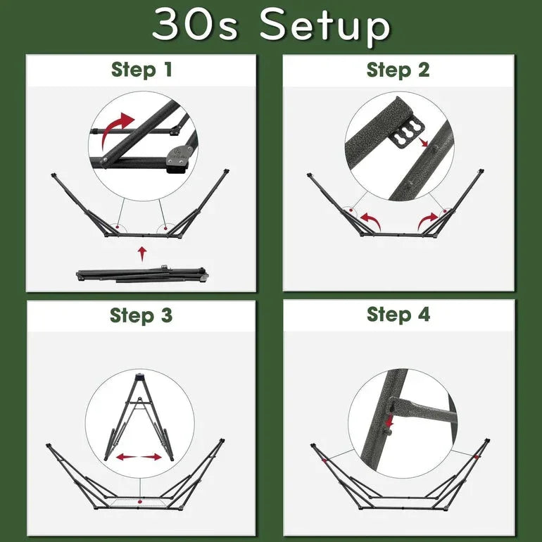 Tranquillo Universal Hammock Chair Set for Ultimate Relaxation