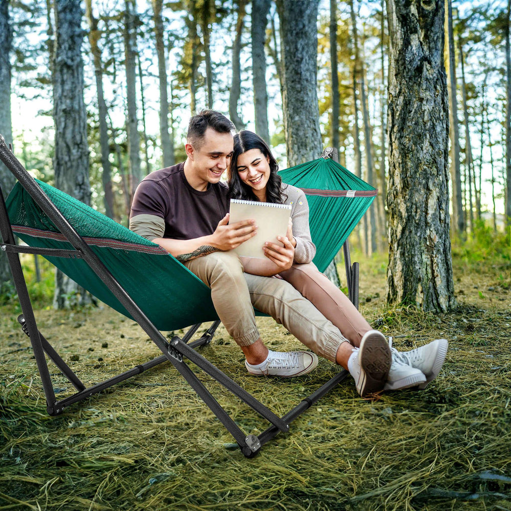 Tranquillo Universal Hammock with Medium Size Stands for Ultimate Relaxation - Ideal Universal Hammock Stands - Medium Size