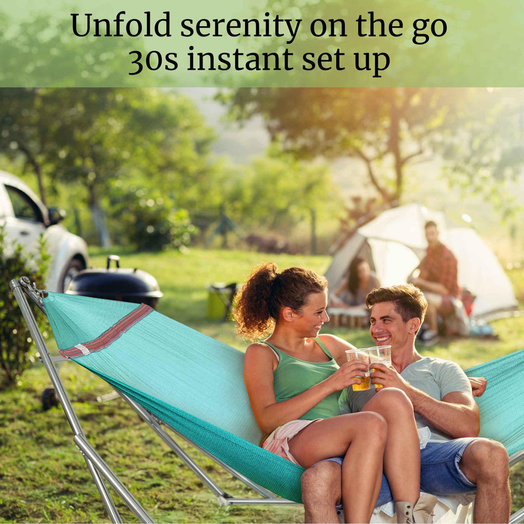 Tranquillo Universal Stainless Steel Hammock Stand for Ultimate Relaxation