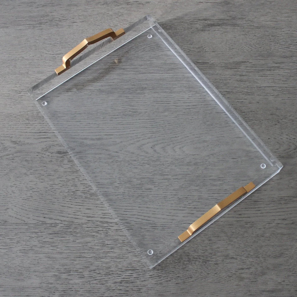 Alhambra Acrylic Tray, side view - House Of Avana