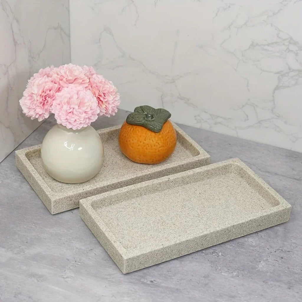 Tray - Bathroom Organizer White Small