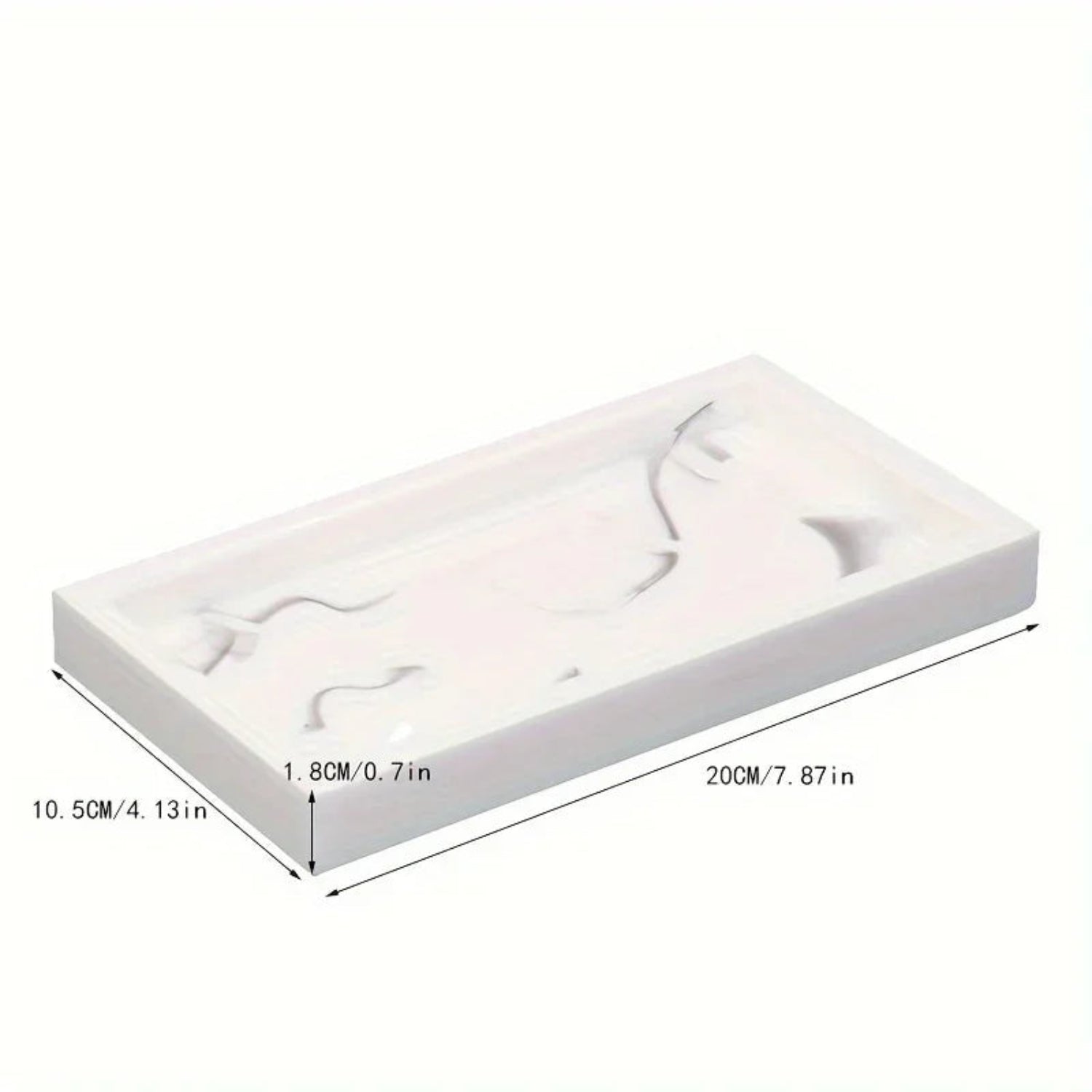 Tray - Bathroom Organizer White Small