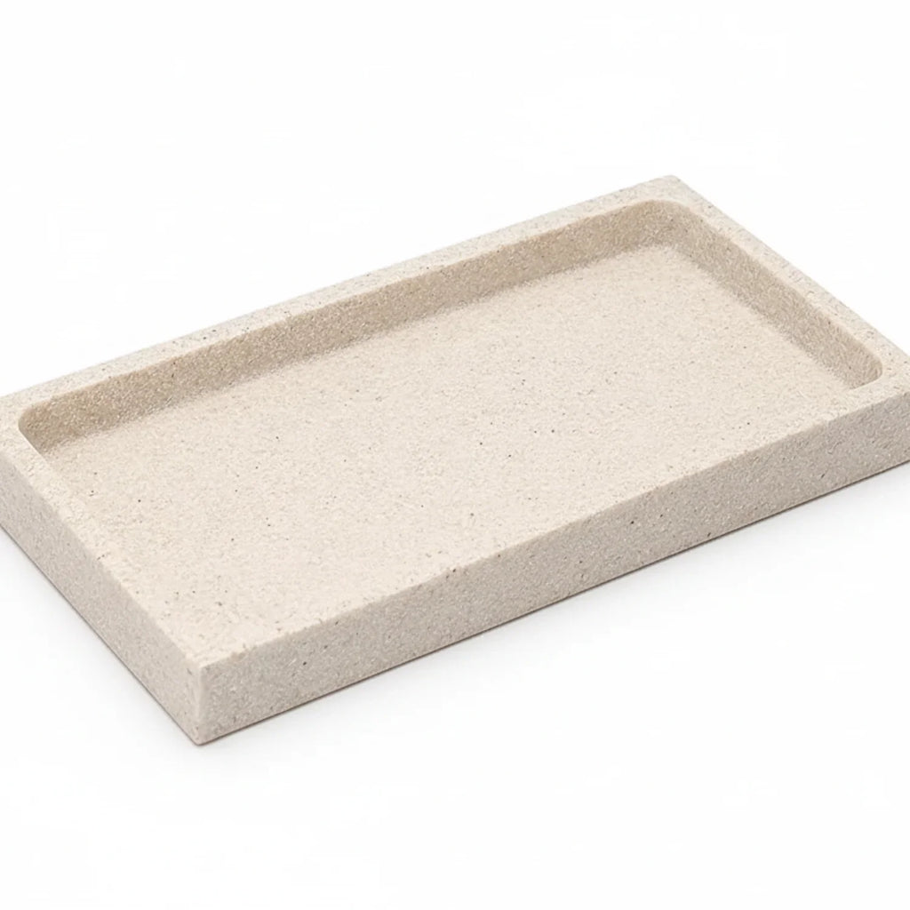 Tray - Bathroom Organizer White Small