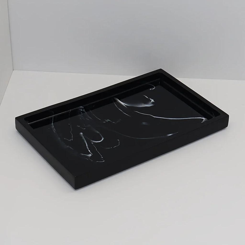 Bathroom Vanity Tray Hotel Home Bathroom Hand Soap Tray Toiletry Tray Bathroom Tools Sample Room Decor... - House Of Avana