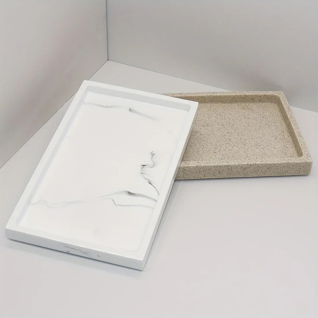 Bathroom Vanity Tray Hotel Home Bathroom Hand Soap Tray Toiletry Tray Bathroom Tools Sample Room Decor... - House Of Avana