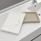 Bathroom Vanity Tray Hotel Home Bathroom Hand Soap Tray Toiletry Tray Bathroom Tools Sample Room Decor... - House Of Avana