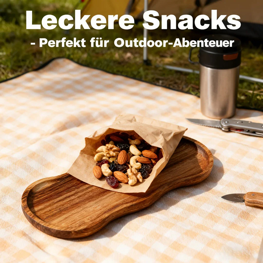 Creative Oval Wooden Tray, Dessert Plate - Perfect Blend of Home Decor and Practicality, Easy to Clean,... - House Of Avana