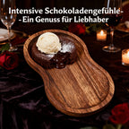 Creative Oval Wooden Tray, Dessert Plate - Perfect Blend of Home Decor and Practicality, Easy to Clean,... - House Of Avana