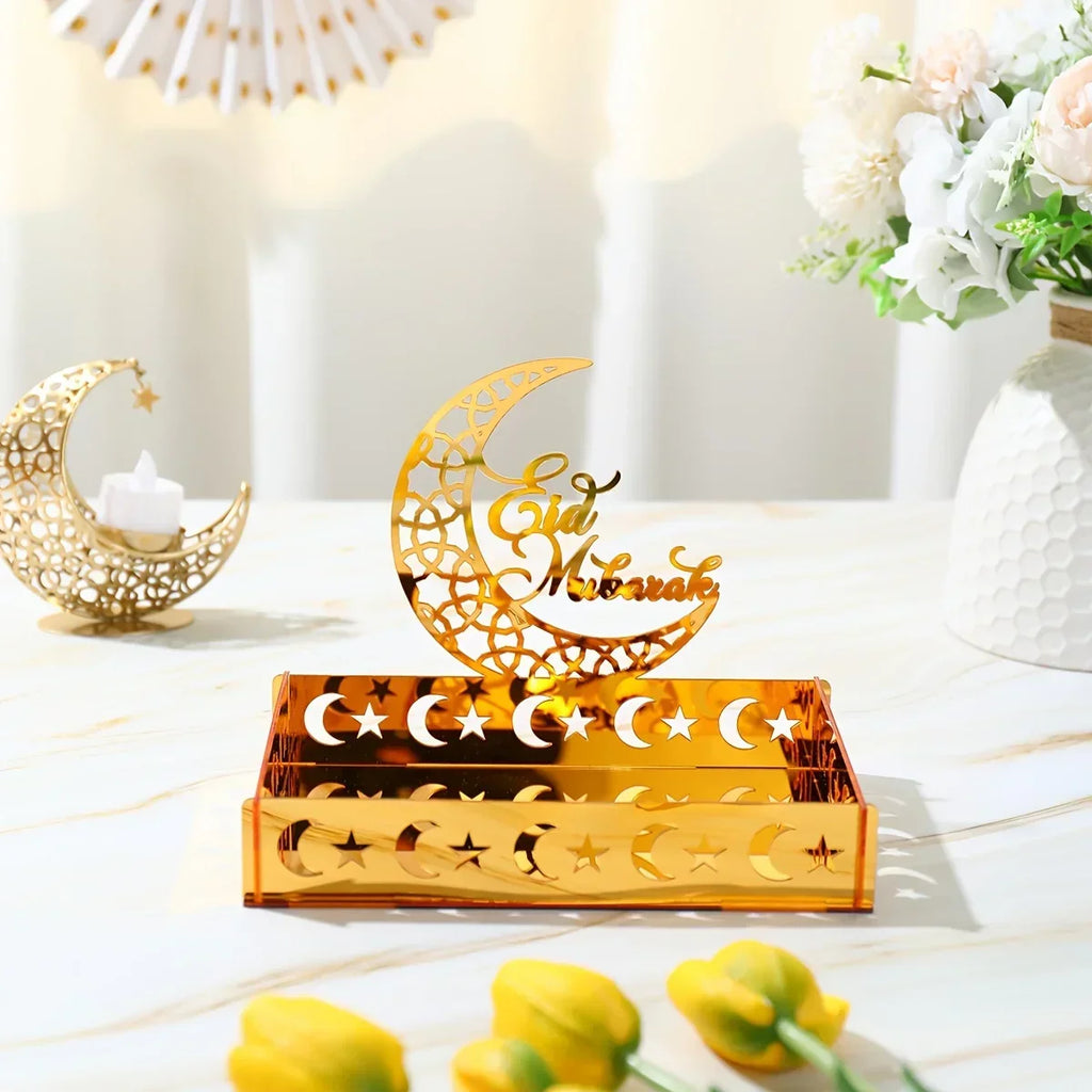 Tray - Decorative Acrylic Moon Star