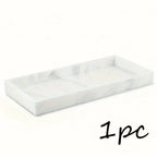 Tray - Decorative White Gold