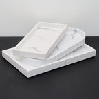 Artificial Marble Bathroom Sink Tray, Bathroom Tray with Very Good Hand Feel and Texture, Suitable for... - House Of Avana