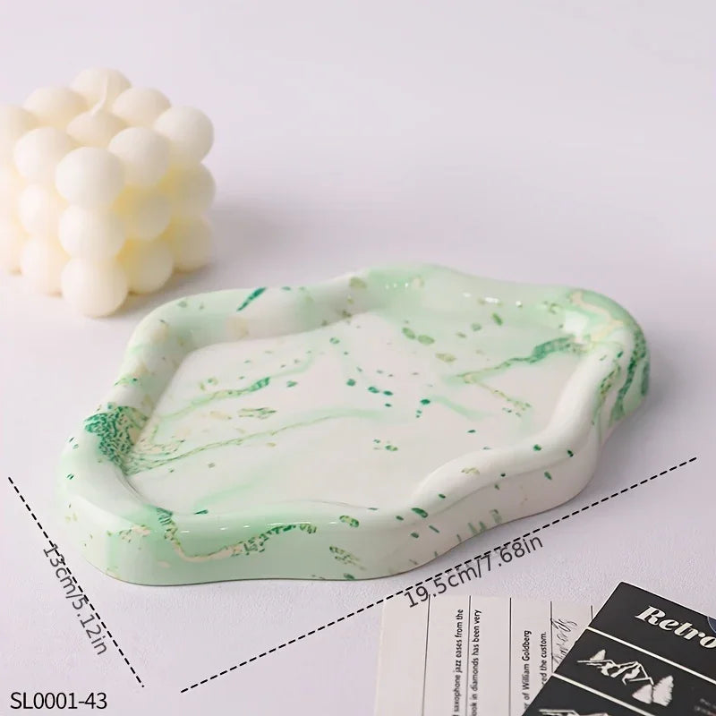 /large Jewelry Tray - Elegant Cloud Hexagon Design, Spacious Storage for Necklaces, Earrings & Watches -... - House Of Avana