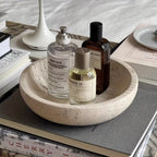 Jewelry Tray - Decorative Stone Table, side view - House Of Avana