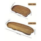 Tray - Wooden Decorative Round