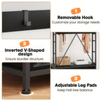 5-in-1 Entryway Hall Tree Organizer with Bench - Heavy-duty Shoe Storage Cabinet, Hooks, Drawers & Top... - House Of Avana