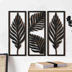 Wall Decor - Tropical Wooden Black, detail shot - House Of Avana