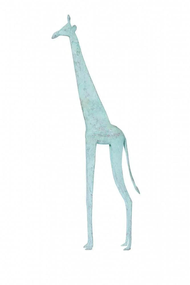 Tuareg Brass Giraffes Figurines Kanju Interiors