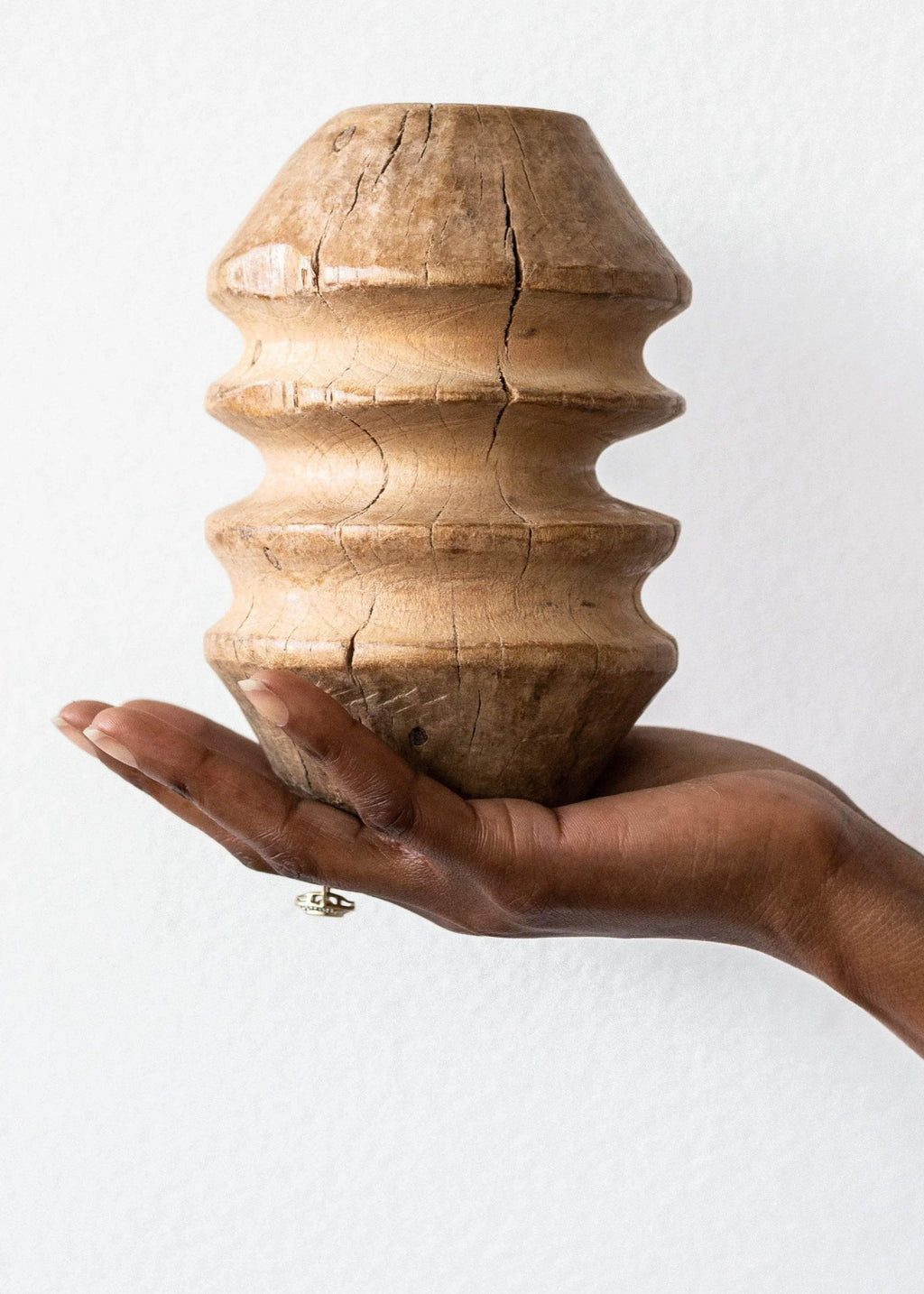 Tuareg Natural Petrified Wood Pulley Kanju Interiors