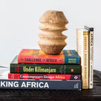 Tuareg Natural Petrified Wood Pulley Kanju Interiors