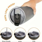 Tumbler - Reusable Stainless Steel 20oz