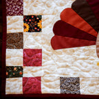 Turkey Thanksgiving Quilted Table Runner Precut Quilt Kit W/ Backing Block Party Quilt Co