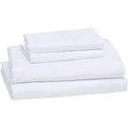 Twin 3-Piece Egyptian 100-Percent Cotton 1000 Thread Count Sheet Set - White