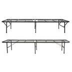 Twin size Black Metal Platform Bed Frame