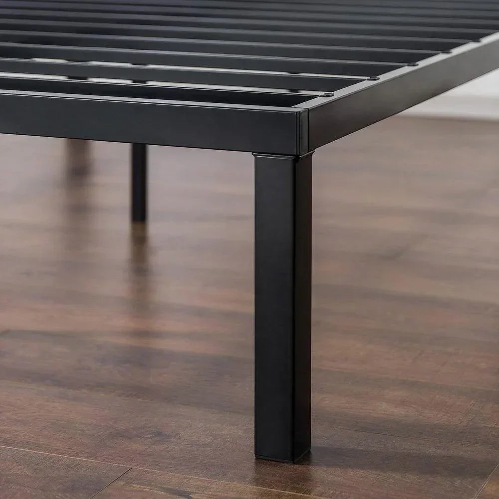 Twin size Modern 16-inch Sturdy Steel Metal Platform Bed Frame