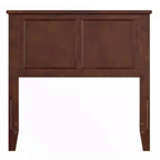 Twin size Traditional Style Headboard in Walnut Wood Finish