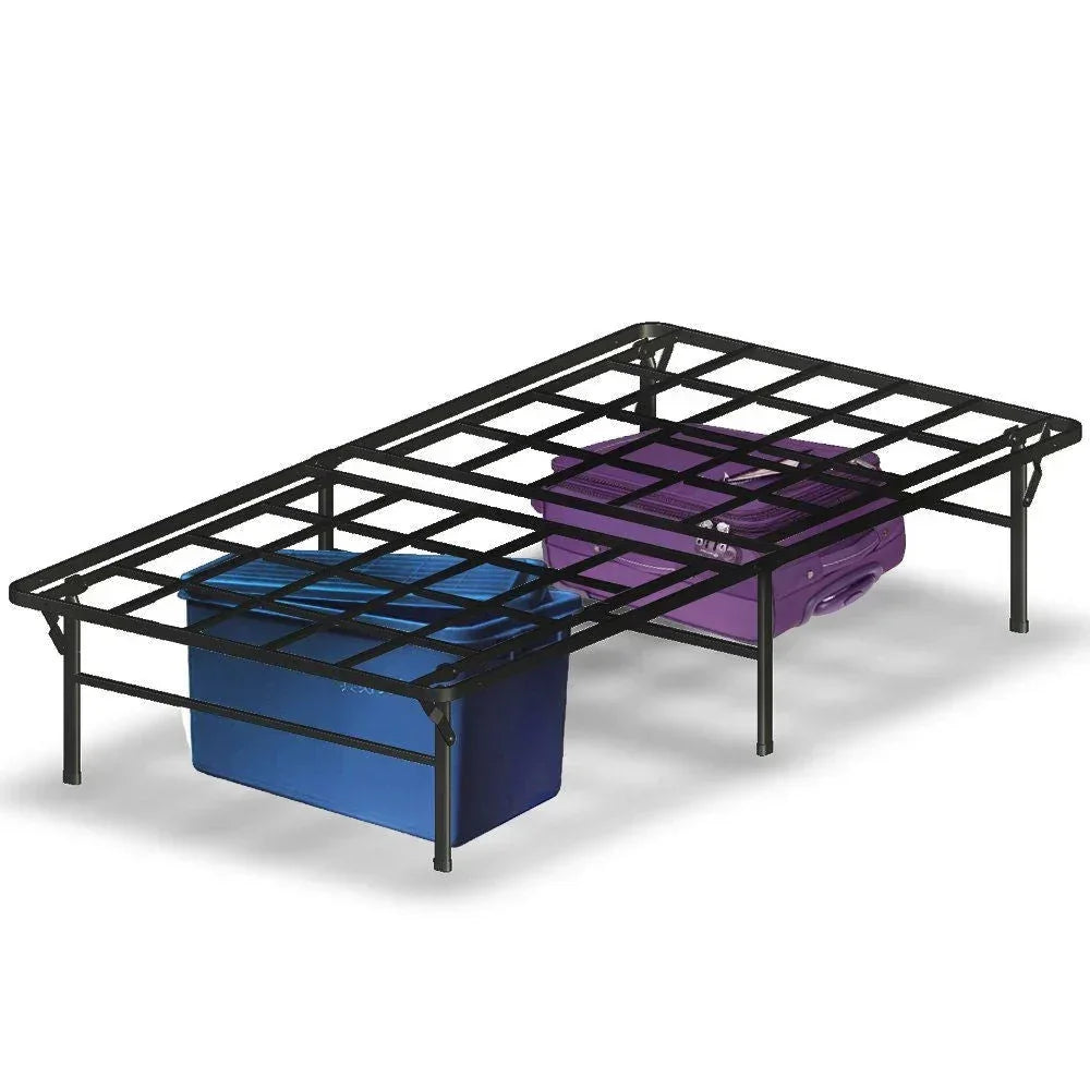 Twin XL Heavy Duty Foldable Metal Platform Bed Frame
