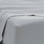 Twin XL size 4 Piece Grey Wrinkle Resistant Microfiber Polyester Sheet Set