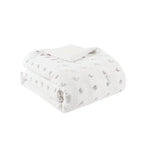 Twin/Twin XL 2-Piece Ivory Pompom Microfiber Comforter Set