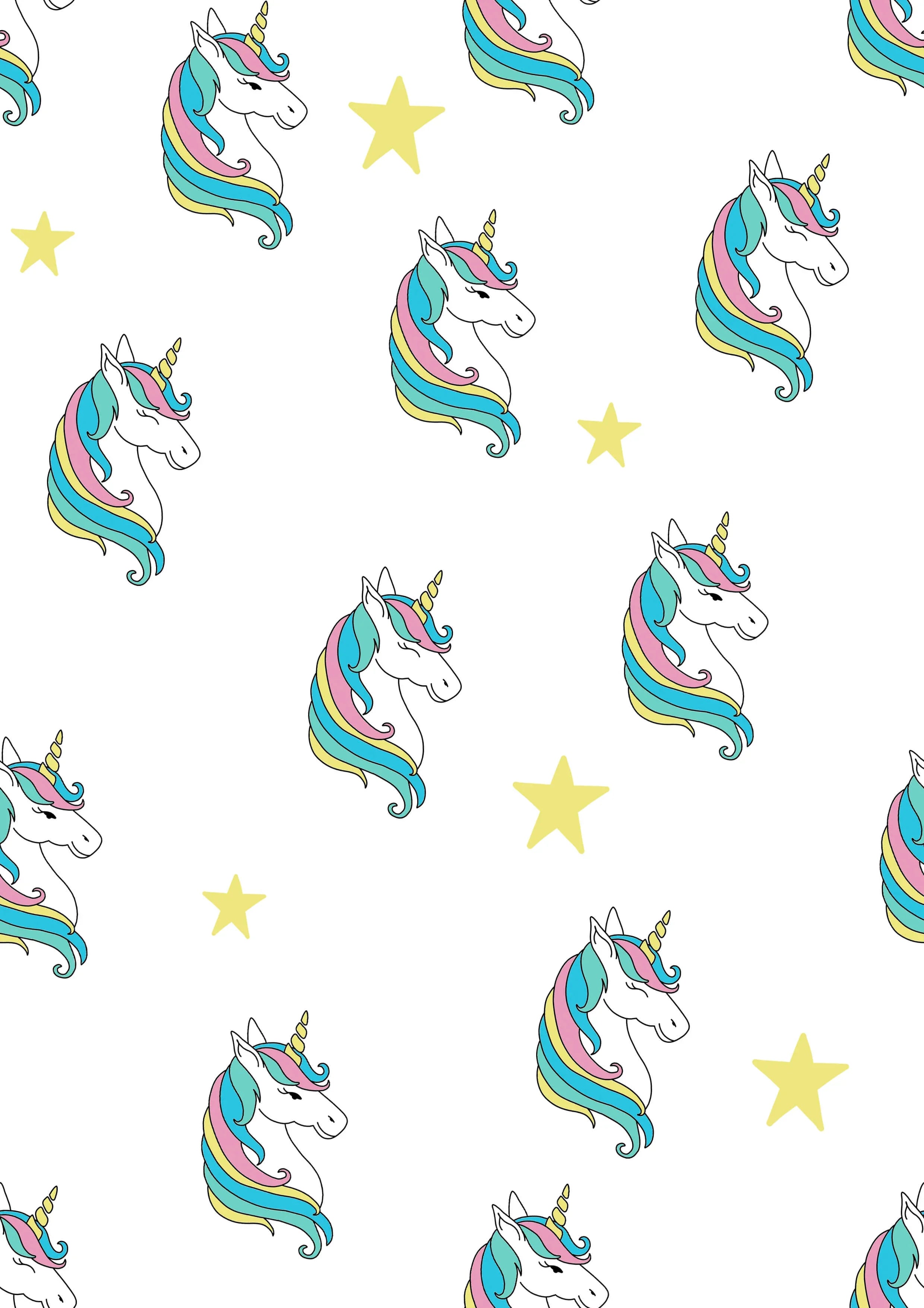 Unicorn Printed Canopy PushpLinen
