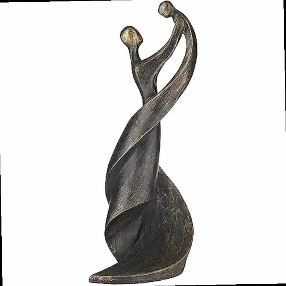 13.75" Bronze Mother & Child Sculpture - House of Avana