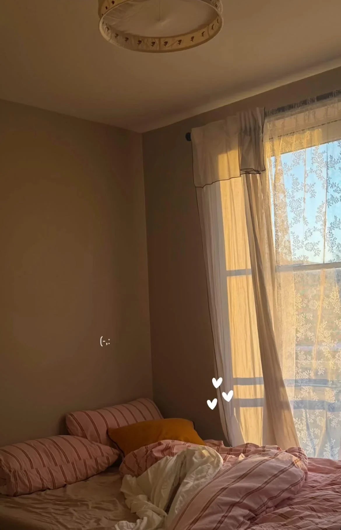 Minimal Stripe Bedding Set / Green Ever Lasting