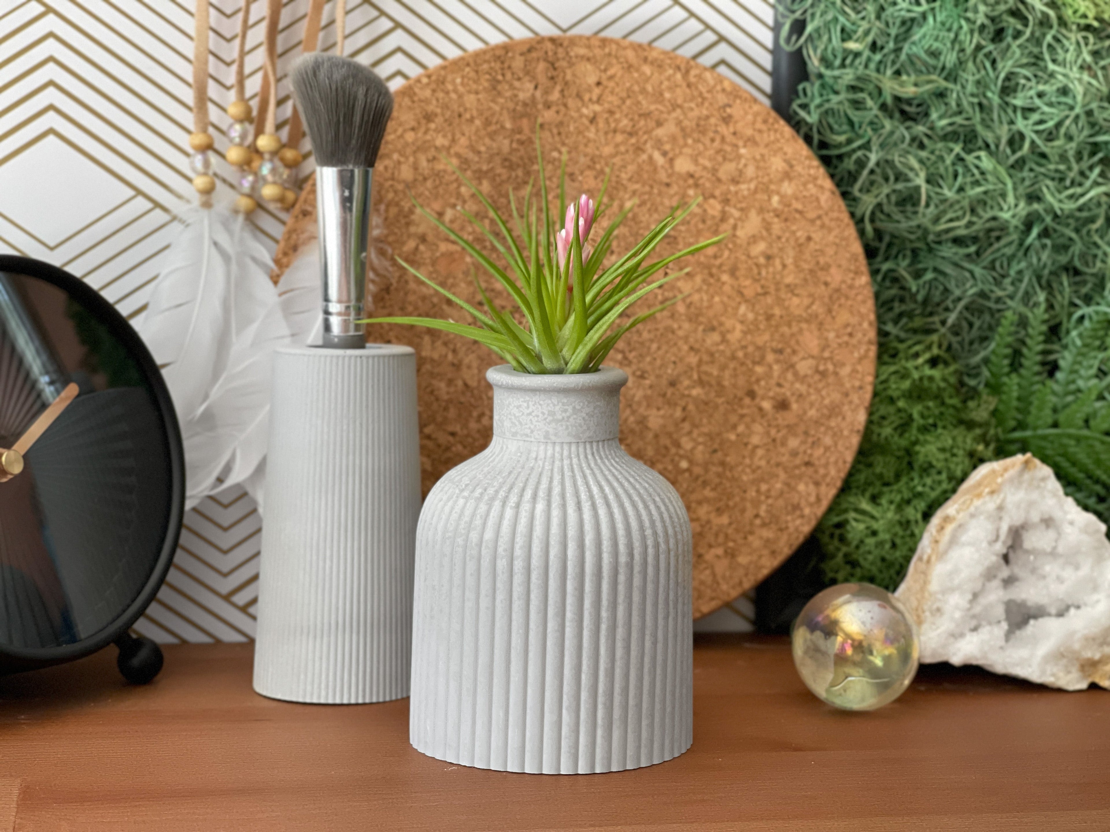 SKINNY MINI VASE | AIR PLANT HOLDER AURA 8 HOME