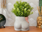 Rose Quartz Butt Planter AURA 8 HOME