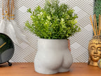 Rose Quartz Butt Planter AURA 8 HOME
