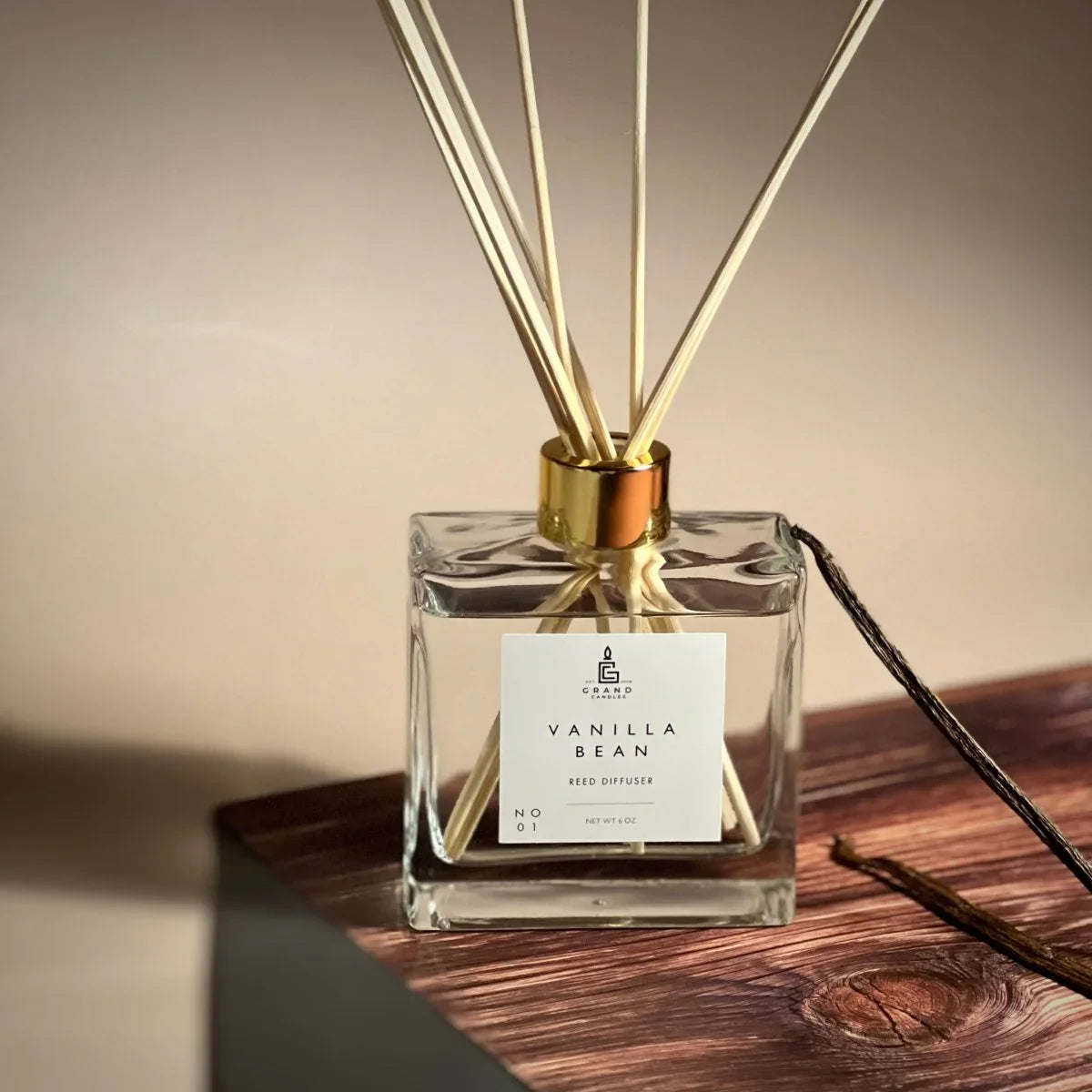 Vanilla Bean Reed Diffuser Grand Candles LLC